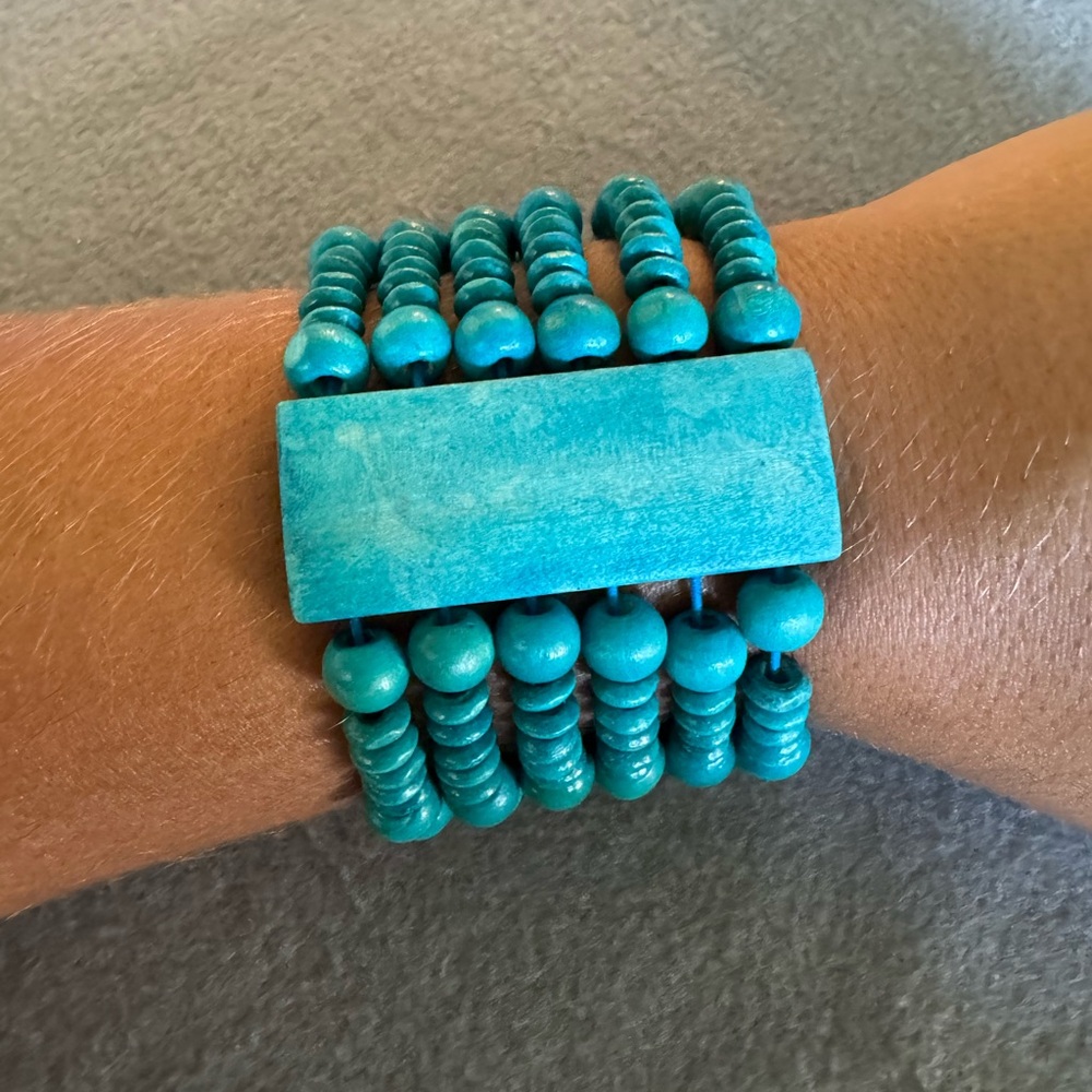 Turquoise Beaded Bracelet